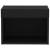 Cabinet TV Pe perete Stejar negru 40 x 30 x 30 cm Lemn compozit GartenMobel Dekor