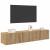 Dulap TV de perete Pe perete stejar artizanal 80 x 35 x 31 cm GartenMobel Dekor