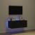 Dulap TV de perete Stejar negru 80 x 35 x 31 cm Lemn compozit GartenMobel Dekor