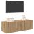Dulap TV de perete Pe perete stejar artizanal 100 x 35 x 31 cm GartenMobel Dekor