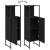 Dulap de Baie Stejar negru 33 x 33 x 120.5 cm Lemn compozit GartenMobel Dekor