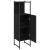 Dulap de Baie Stejar negru 33 x 33 x 120.5 cm Lemn compozit GartenMobel Dekor