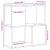 Centru de divertisment Negru 60 x 24 x 63 cm Lemn compozit GartenMobel Dekor