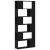 Centru de divertisment Negru 80 x 24 x 186 cm Lemn compozit GartenMobel Dekor