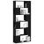 Centru de divertisment Negru 80 x 24 x 186 cm Lemn compozit GartenMobel Dekor