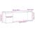 Centru de divertisment Negru 100 x 24 x 32 cm Lemn compozit GartenMobel Dekor