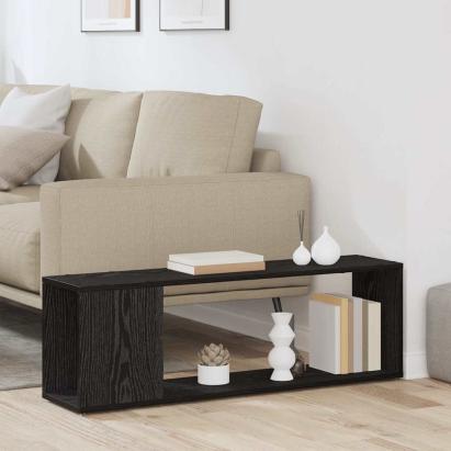 Centru de divertisment Negru 100 x 24 x 32 cm Lemn compozit GartenMobel Dekor