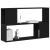 Centru de divertisment Negru 100 x 24 x 63 cm Lemn compozit GartenMobel Dekor