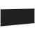 Tăblie cap Stejar negru 200 x 1,5 x 80 cm Lemn compozit GartenMobel Dekor
