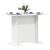 Masă de dining Alb 110 x 60 x 75 cm Lemn compozit GartenMobel Dekor