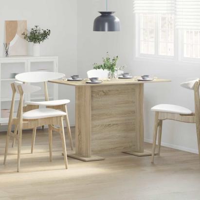 Masă de dining Stejar sonoma 110 x 60 x 75 cm Lemn compozit GartenMobel Dekor