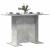 Masă de dining Gri beton 110 x 60 x 75 cm Lemn compozit GartenMobel Dekor