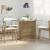 Masă de dining stejar artizanal 110 x 60 x 75 cm Lemn compozit GartenMobel Dekor