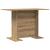Masă de dining stejar artizanal 110 x 60 x 75 cm Lemn compozit GartenMobel Dekor