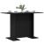 Masă de dining Stejar negru 110 x 60 x 75 cm Lemn compozit GartenMobel Dekor