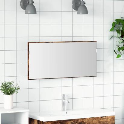 Oglindă pentru baie Maro 80 x 8.5 x 37 cm Lemn compozit GartenMobel Dekor