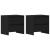Dulap de noapte cu sertar 2 pcs Stejar negru 45 x 34 x 44.5 cm GartenMobel Dekor