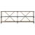 Masă de consolă cu raft stejar artizanal 180 x 30 x 75 cm GartenMobel Dekor