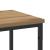 Masă de consolă cu raft stejar artizanal 180 x 30 x 75 cm GartenMobel Dekor