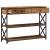 Masă Consolă Lemn vechi 100 x 28 x 75 cm Lemn compus și metal GartenMobel Dekor