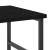 Raft pentru cărți Stejar negru 50 x 33 x 117.5 cm Lemn compozit GartenMobel Dekor