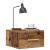 Dulap de noapte 2 pcs Lemn vechi 35 x 35 x 20 cm Lemn compozit GartenMobel Dekor