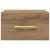 Dulap de noapte stejar artizanal 35 x 35 x 20 cm Lemn compozit GartenMobel Dekor