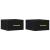 Dulap de noapte Pe perete 2 pcs Stejar negru 35 x 35 x 20 cm GartenMobel Dekor