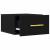 Dulap de noapte Pe perete 2 pcs Stejar negru 35 x 35 x 20 cm GartenMobel Dekor