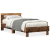 Cadru de pat cu headboard Lemn vechi 75 x 190 cm Lemn compozit GartenMobel Dekor