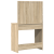 Birou de Toaletă Stejar sonoma 78,5 x 41 x 135 cm Lemn compozit GartenMobel Dekor