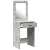 Birou de Toaletă Gri beton 50 x 41 x 135 cm Lemn compozit GartenMobel Dekor