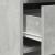 Bufet cu sertar Gri beton 40 x 40.5 x 75 cm Lemn compozit GartenMobel Dekor