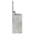 Masă de Toaletă Gri beton 79 x 41 x 135 cm Lemn compozit GartenMobel Dekor