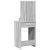 Masă de Toaletă sonoma gri 50 x 41 x 135 cm Lemn compozit GartenMobel Dekor