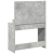 Masă de toaletă Gri beton 100 x 41 x 135 cm Lemn compozit GartenMobel Dekor