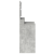Masă de toaletă Gri beton 79 x 41 x 135 cm Lemn compozit GartenMobel Dekor