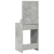 Masă de toaletă Gri beton 50 x 41 x 135 cm Lemn compozit GartenMobel Dekor