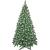 Brad Artificial Christmas New Verde cu Conuri Naturale si Varfuri Albe 180 cm