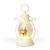 Decorațiune de Crăciun – felinar cu LED – model om de zăpadă – alb – 16,5 x 7 cm Best CarHome