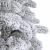 Brad Artificial Snowy Nins cu Zapada 551 Ramuri 3D PE si 2D PVC Alb/Verde 200 cm