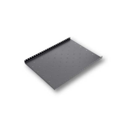 Raft fix capacitate ridicata pentru rack podea 800mm, negru RAL9004 - DATEUP NewTechnology Media
