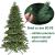 Brad Artificial Islanda Delux 840 Ramuri Full 3D PE Verde Intens 230 cm