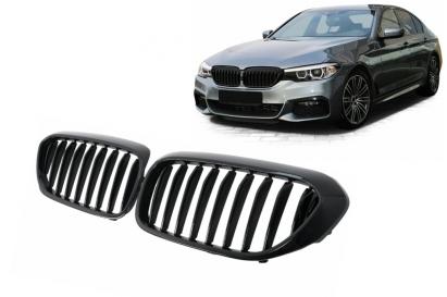 Grile Centrale BMW Seria 5 G30 G31 (2017-2020) Negru Lucios Performance AutoTuning