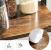 SONGMICS Etajera condimente 3 niveluri, raft bucatarie din bambus si PAL, 41x18x53 cm, maro rustic Household NewTrend