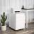 SONGMICS Dulap mobil tip rollbox pentru birouri, din otel, sertar cu sina dosare A4, 39x52x60 cm, alb Household NewTrend