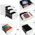 SONGMICS Dulap mobil tip rollbox pentru birouri, din otel, sertar cu sina dosare A4, 39x52x60 cm, alb Household NewTrend