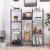 SONGMICS Etajera metalica 5 niveluri, raft ajustabil, pentru baie, bucatarie sau living, 38x30x128 cm, negru Household NewTrend