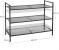 SONGMICS Etajera pantofi 3 niveluri, metalica, suprapozabila, 68x30x53 cm, negru Household NewTrend