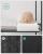 SONGMICS Dulap textil garderoba, 2 compartimente haine cu rafturi, cadru metalic, 127x45x176 cm, negru Household NewTrend